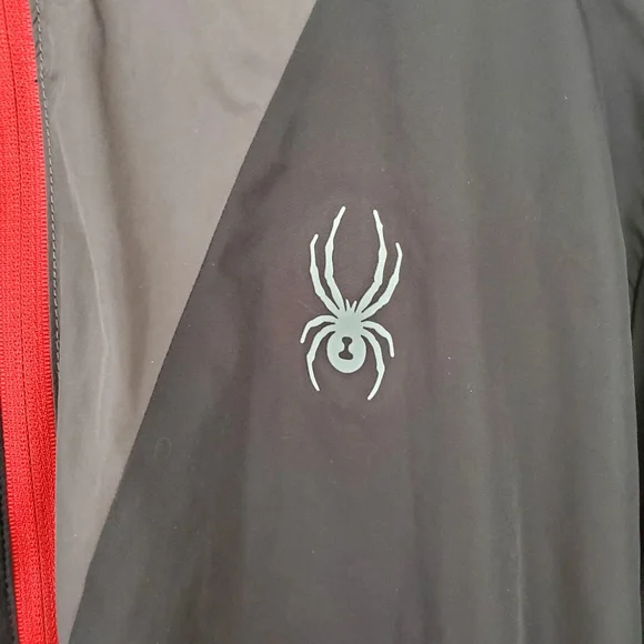 Spyder Men's Sz L Hooded Lightweight Jacket - Picture 6 of 7